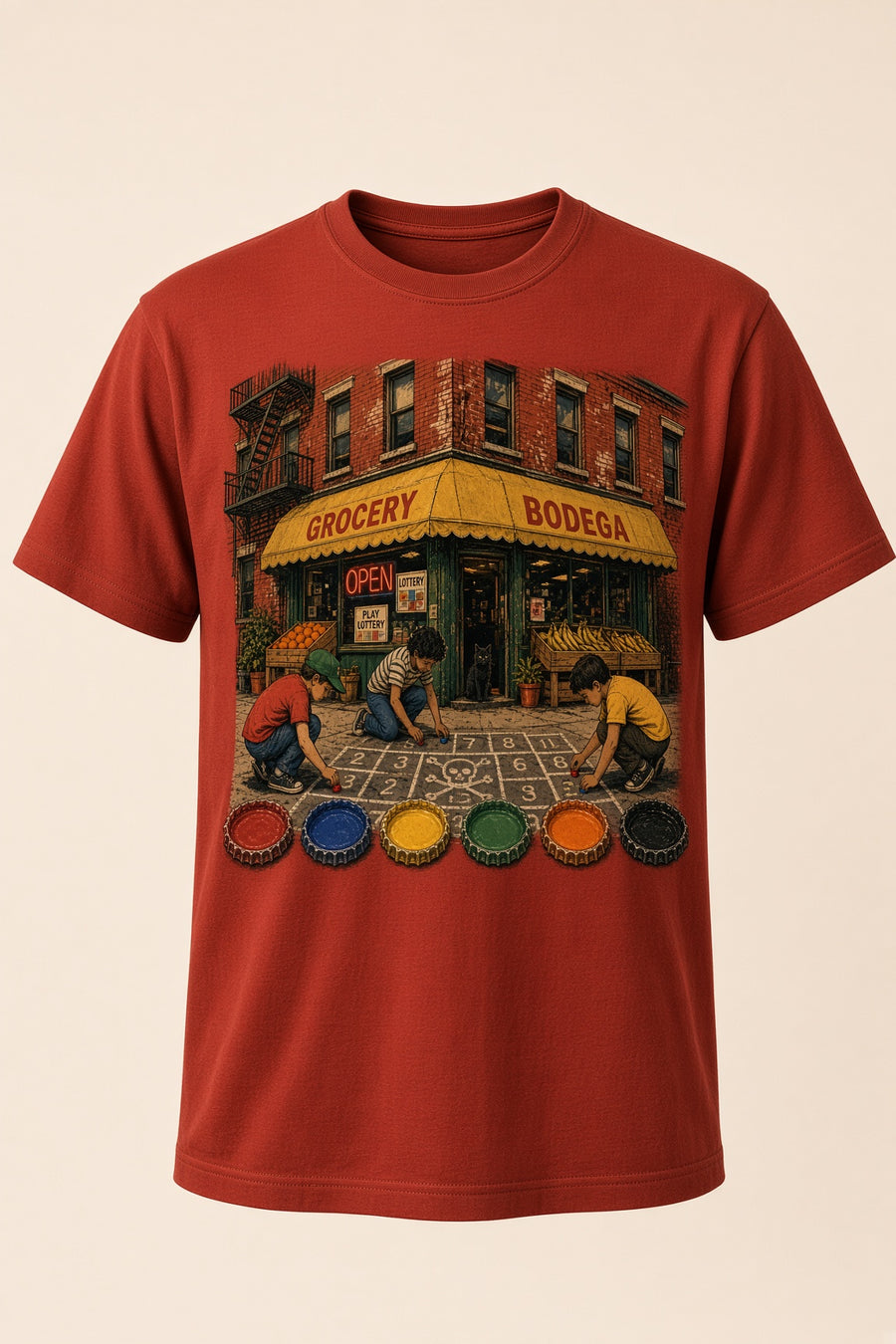 Los Angeles City Tee Energy — VaporStrap Streetwear Heat