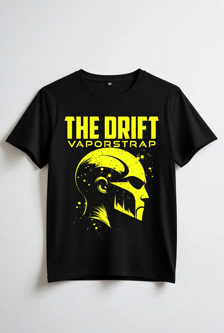 Slime Green Graphic Tee – Black