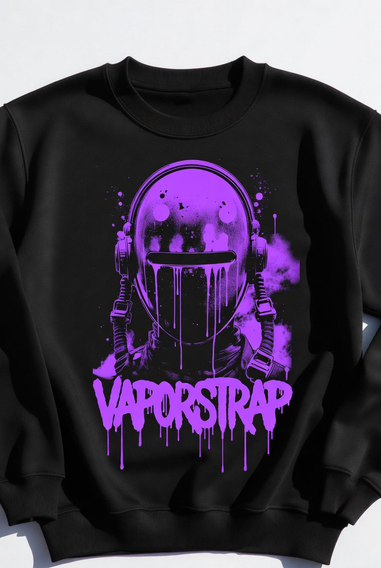 VaporStrap Purple Character Crewneck