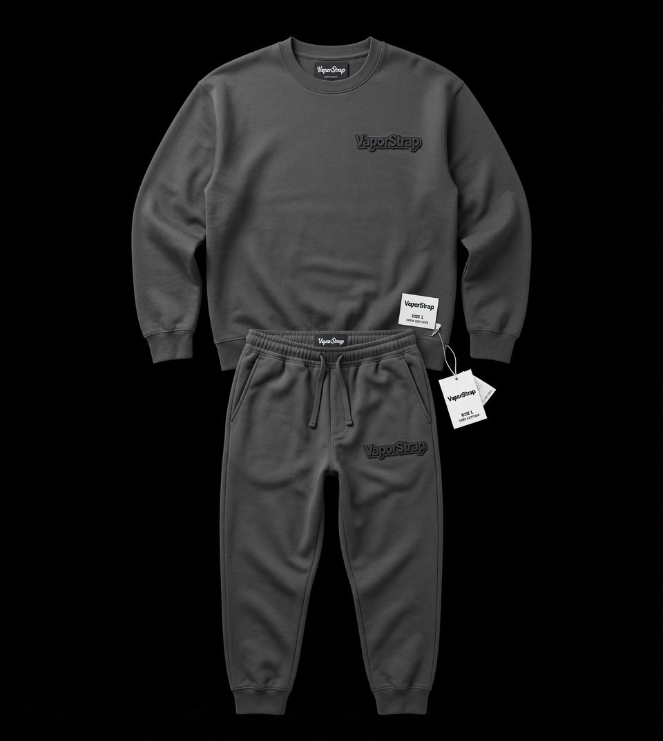 VaporStrap Charcoal Sweatsuit Set