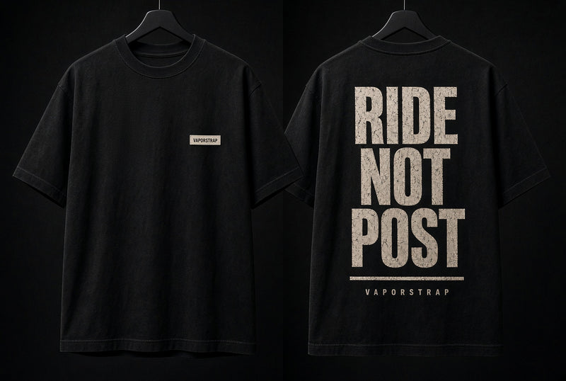 VaporStrap Ride Not Post, The Drift Drop 04, neon streetwear