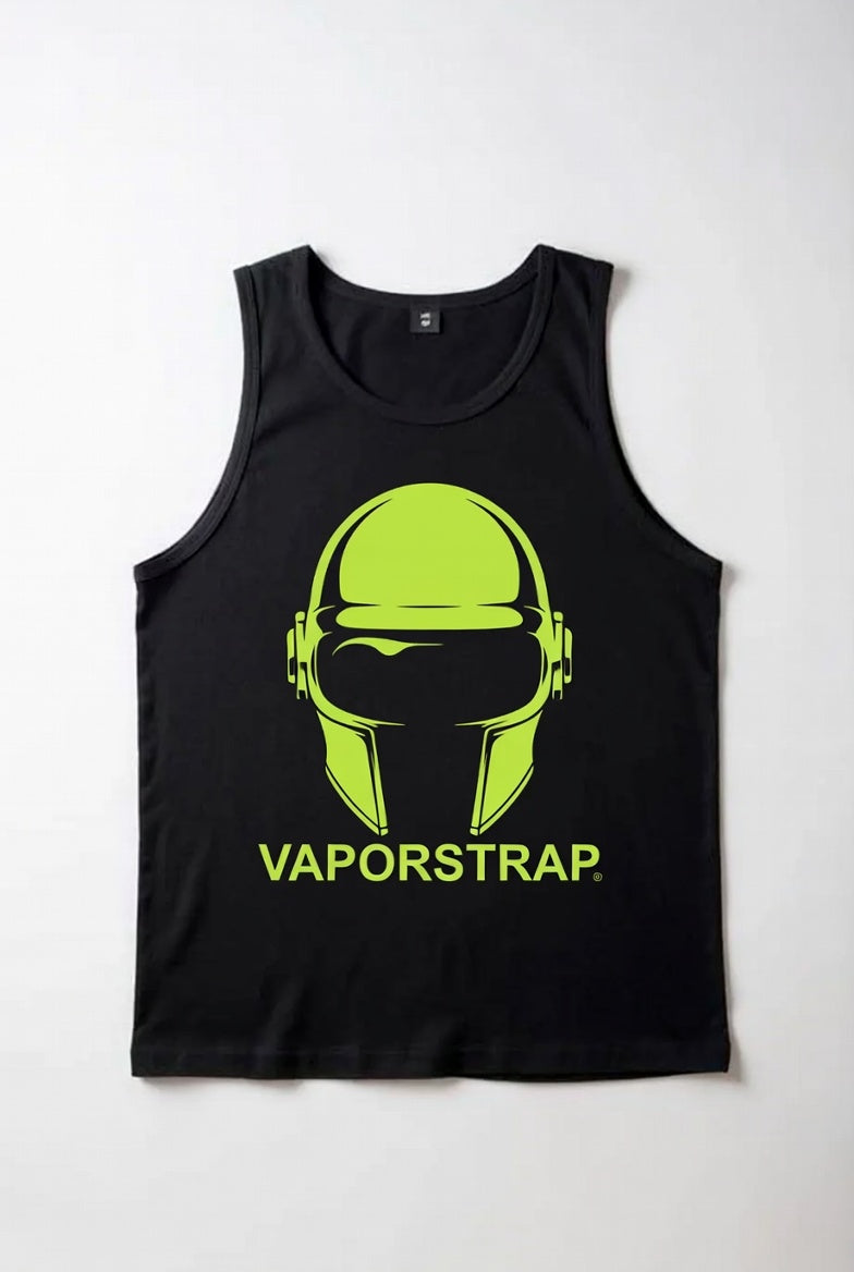 Slime Green Graphic Tee – Black
