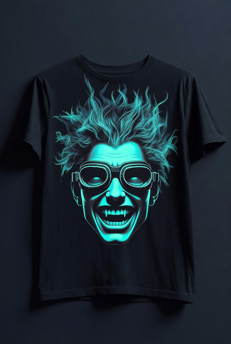 VaporBoys Mad Scientist Tee – Electric Blue
