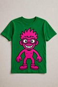 Pink Grin Character Tee