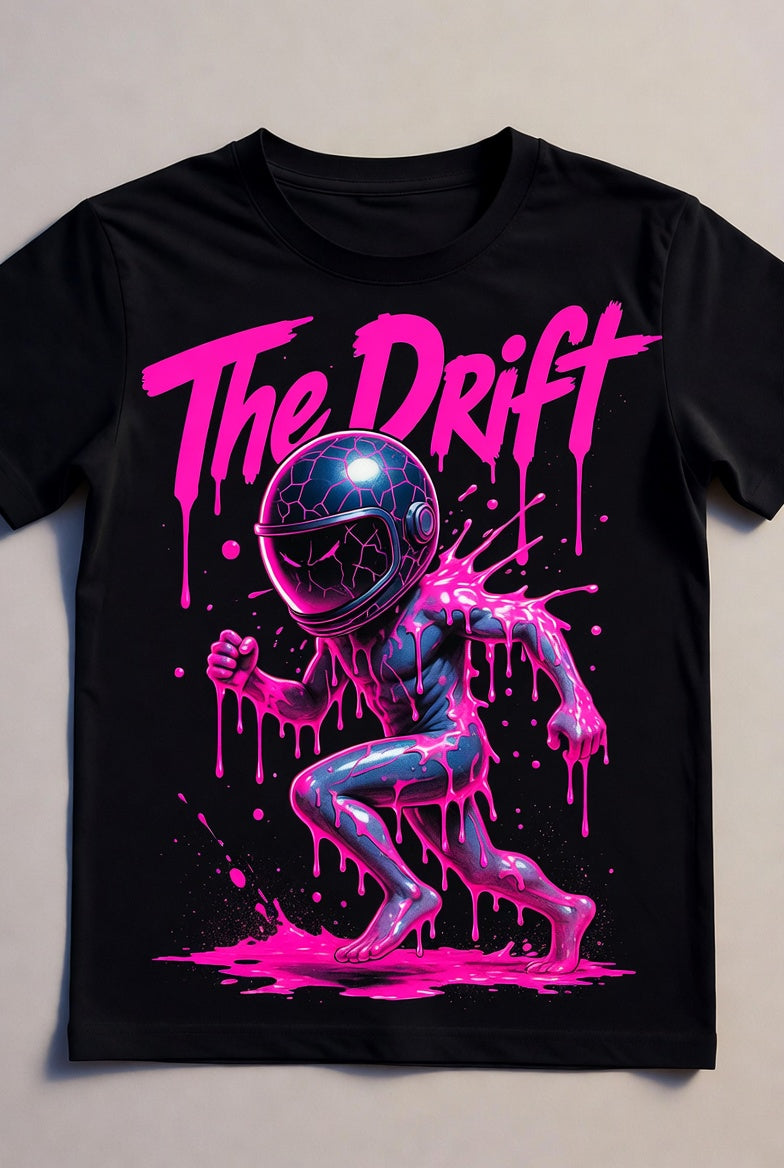 The Drift Pink Meltdown Tee
