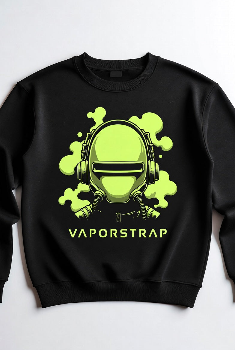 VaporStrap Lime Character Crewneck