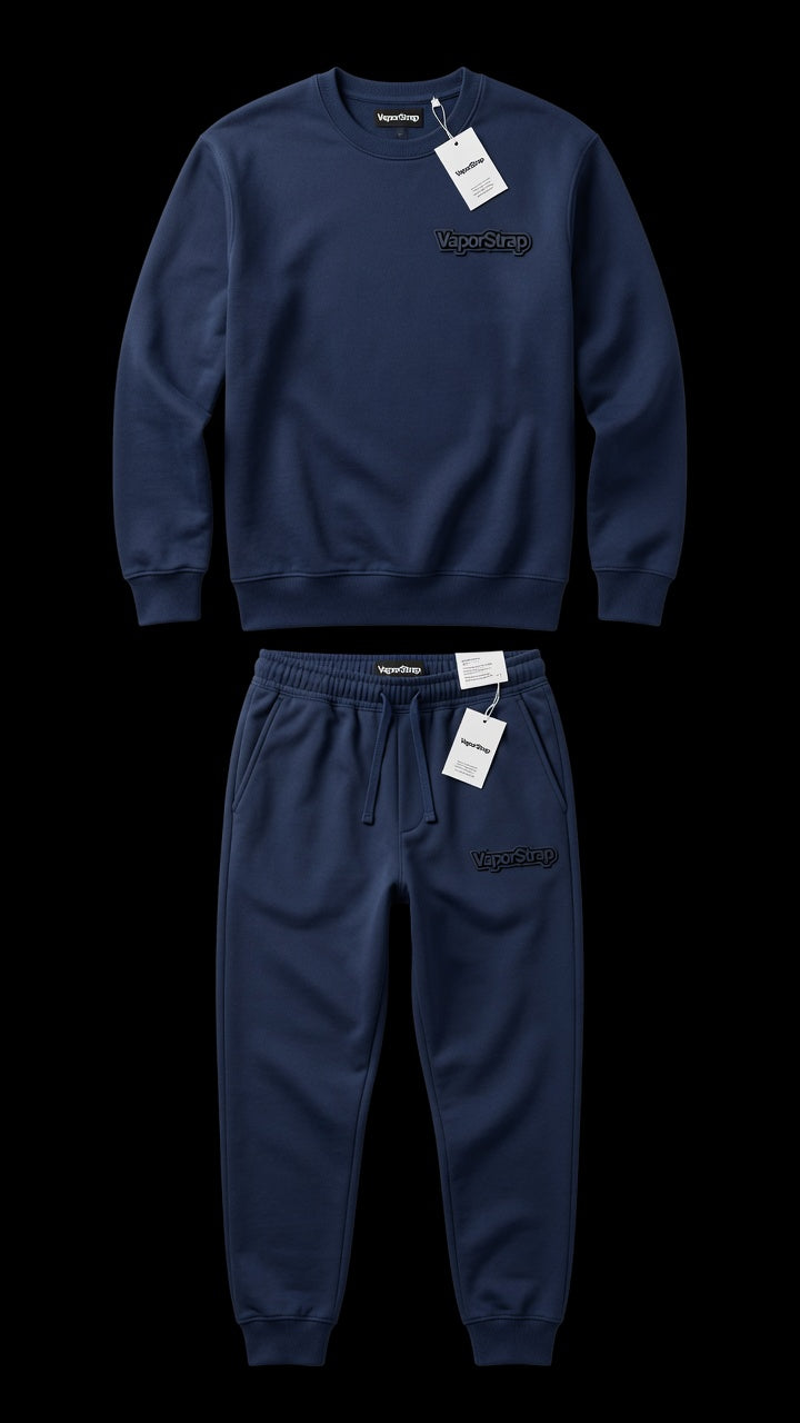 VaporStrap Navy Sweatsuit Set