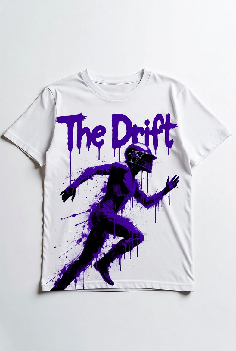 The Drift Purple Runner Tee