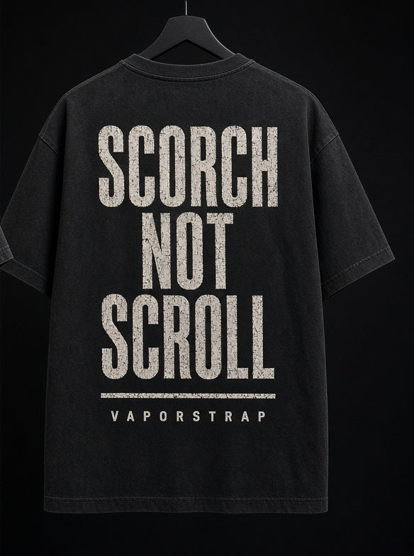 VaporStrap Scorch Not Scroll, The Drift Drop 04, neon streetwear
